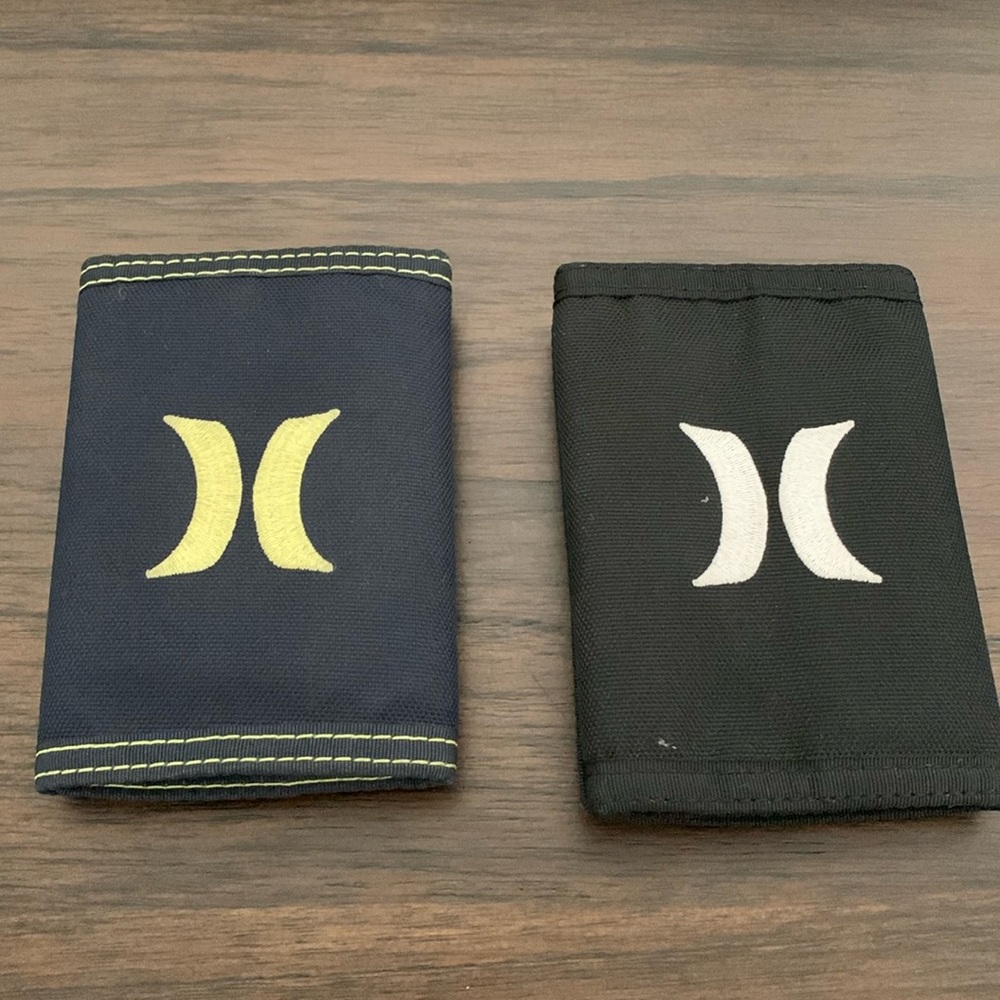 Boys tri fold Hurley wallets